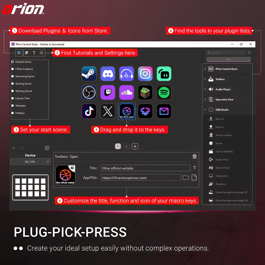 Orion StreamHub™